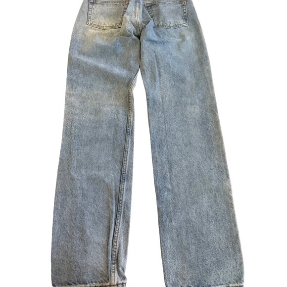 J. Galt Women's Small Straight Leg Light Wash Blue Jeans - Picture 2 of 3